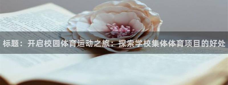 必发集团app|标题：开启校园体育运动之旅：探索学校集体体育