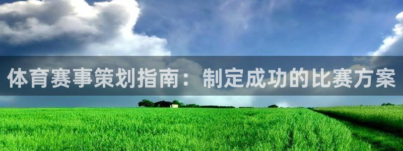 必发集团官方网站|体育赛事策划指南：制定成功的比赛方案